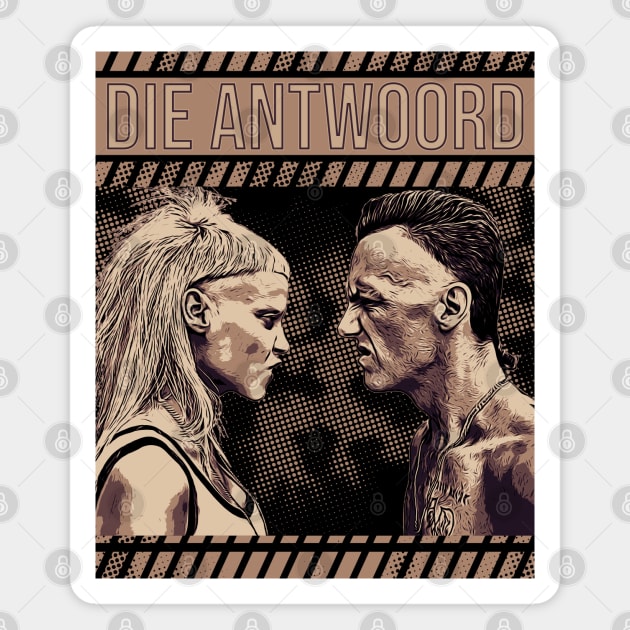 Die Antwoord Magnet by Degiab